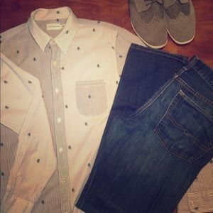 Lucky Brand casual button down shirt